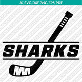 San Jose Sharks SVG Bundle – NHL Hockey Logo Vector Cricut