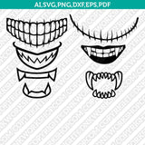 Scary Face Mask Quarantine SVG Silhouette Cameo Cricut Cut File Vector Png Eps Dxf