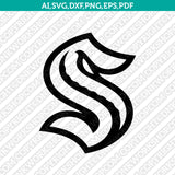 Seattle Kraken Logo SVG | NHL Hockey Vector Cricut Silhouette