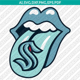 Seattle Kraken SVG Bundle – NHL Hockey Logo Vector Cricut