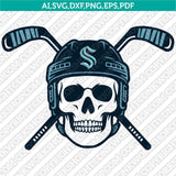 Seattle Kraken SVG Bundle – NHL Hockey Logo Vector Cricut