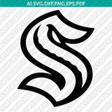 Seattle Kraken SVG Bundle – NHL Hockey Logo Vector Cricut