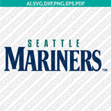 Seattle Mariners SVG Bundle – MLB Baseball Logo Vector Cricut