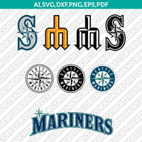 Vector File Mariners Log Seattle Mariners Logo SVG | Cut Files for Makers – DNKWorkshop