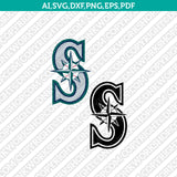 Seattle Mariners SVG Vector Logo – Baseball Cut Files for Cricut & Silhouette