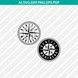 Seattle Mariners SVG Vector Logo – Baseball Cut Files for Cricut & Silhouette