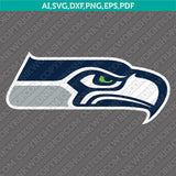 Seattle Seahawks SVG Bundle – NFL Football Logo Vector Cricut