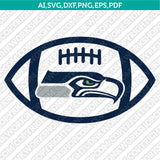 Seattle Seahawks SVG Bundle – NFL Football Logo Vector Cricut