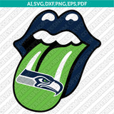 Seattle Seahawks SVG Bundle – NFL Football Logo Vector Cricut