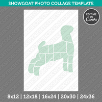 Showgoat Photo Collage Canva Template PDF