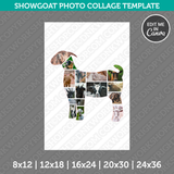 Showgoat Photo Collage Template Canva PDF