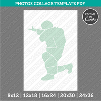 Soldier Photo Collage Template Canva PDF