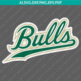 USF Bulls SVG Bundle | NCAA College Vector Cricut