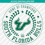 USF Bulls SVG Bundle | NCAA College Vector Cricut