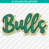 USF Bulls SVG Bundle | NCAA College Vector Cricut