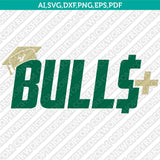 USF Bulls SVG Bundle | NCAA College Vector Cricut