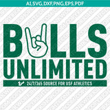 USF Bulls SVG Bundle | NCAA College Vector Cricut