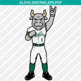 USF Bulls SVG Bundle | NCAA College Vector Cricut