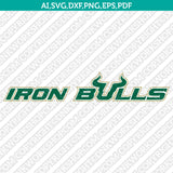 USF Bulls SVG Bundle | NCAA College Vector Cricut