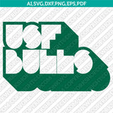 USF Bulls SVG Bundle | NCAA College Vector Cricut
