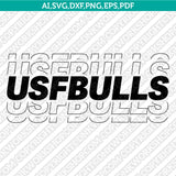 USF Bulls SVG Bundle | NCAA College Vector Cricut