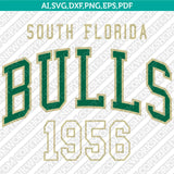 USF Bulls SVG Bundle | NCAA College Vector Cricut