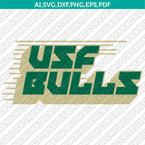USF Bulls SVG Bundle | NCAA College Vector Cricut