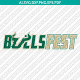 USF Bulls SVG Bundle | NCAA College Vector Cricut