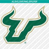 USF Bulls SVG Bundle | NCAA College Vector Cricut
