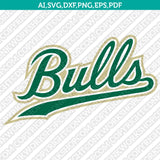 USF Bulls SVG Bundle | NCAA College Vector Cricut