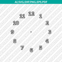 Spiderweb Spiderman Clock Face Template SVG Cut File Cricut Silhouette Cameo Clipart Png Eps Dxf Vector