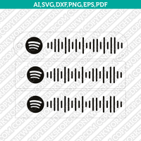 MP3 Player Audio Spotify Keychain Templates SVG Laser Cut File Cricut Silhouette Cameo Clipart Png Eps Dxf Vector