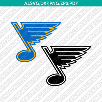 St. Louis Blues NHL logo SVG vector