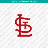 St. Louis Cardinals SVG Logo | PNG Cut Files Cricut