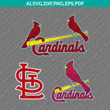 St. Louis Cardinals SVG Logo | PNG Cut Files Cricut