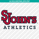 St. John's Red Storm SVG Bundle | NCAA College Vector Cricut
