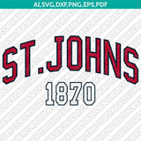 St. John's Red Storm SVG Bundle | NCAA College Vector Cricut
