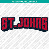 St. John's Red Storm SVG Bundle | NCAA College Vector Cricut