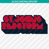 St. John's Red Storm SVG Bundle | NCAA College Vector Cricut