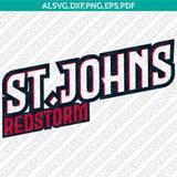 St. John's Red Storm SVG Bundle | NCAA College Vector Cricut