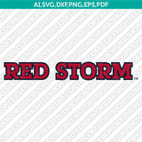 St. John's Red Storm SVG Bundle | NCAA College Vector Cricut