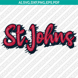 St. John's Red Storm SVG Bundle | NCAA College Vector Cricut
