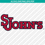 St. John's Red Storm SVG Bundle | NCAA College Vector Cricut