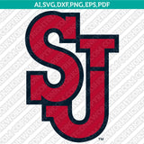 St. John's Red Storm SVG Bundle | NCAA College Vector Cricut