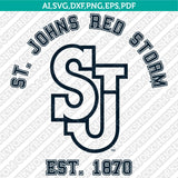 St. John's Red Storm SVG Bundle | NCAA College Vector Cricut