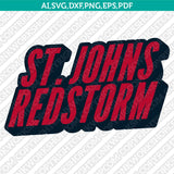 St. John's Red Storm SVG Bundle | NCAA College Vector Cricut