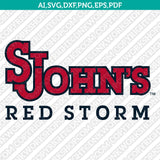 St. John's Red Storm SVG Bundle | NCAA College Vector Cricut