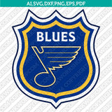 St. Louis Blues SVG Bundle – NHL Hockey Logo Vector Cricut