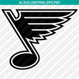 St. Louis Blues SVG Bundle – NHL Hockey Logo Vector Cricut
