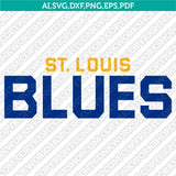 St. Louis Blues SVG Bundle – NHL Hockey Logo Vector Cricut